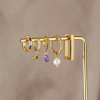 Blue Evil Eye Drop Earrings