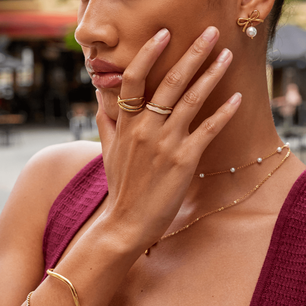 Brooke Infinity Loop Ring