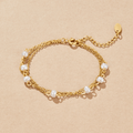Callie Layered Pearl Bracelet
