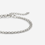 Capri Silver Chain Bracelet