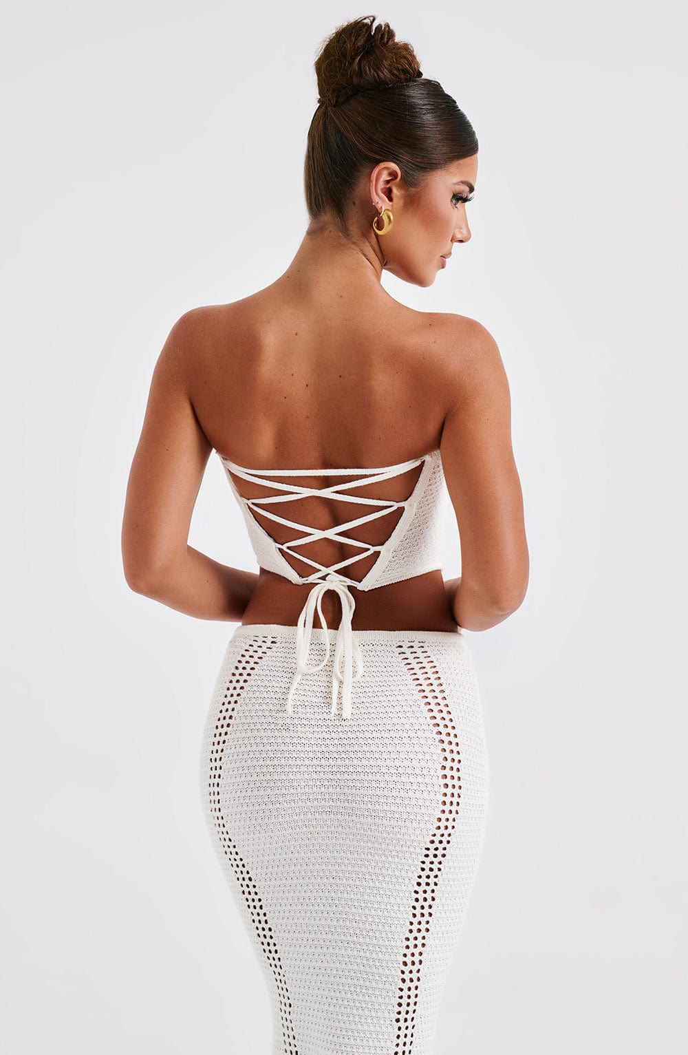 Korzet Carly - bílý