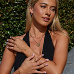 Celestial Gold Coin Necklace