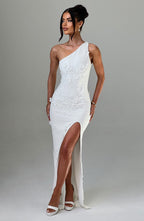 Maxi šaty Cynthia - slonovinová