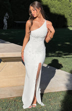 Maxi šaty Cynthia - slonovinová