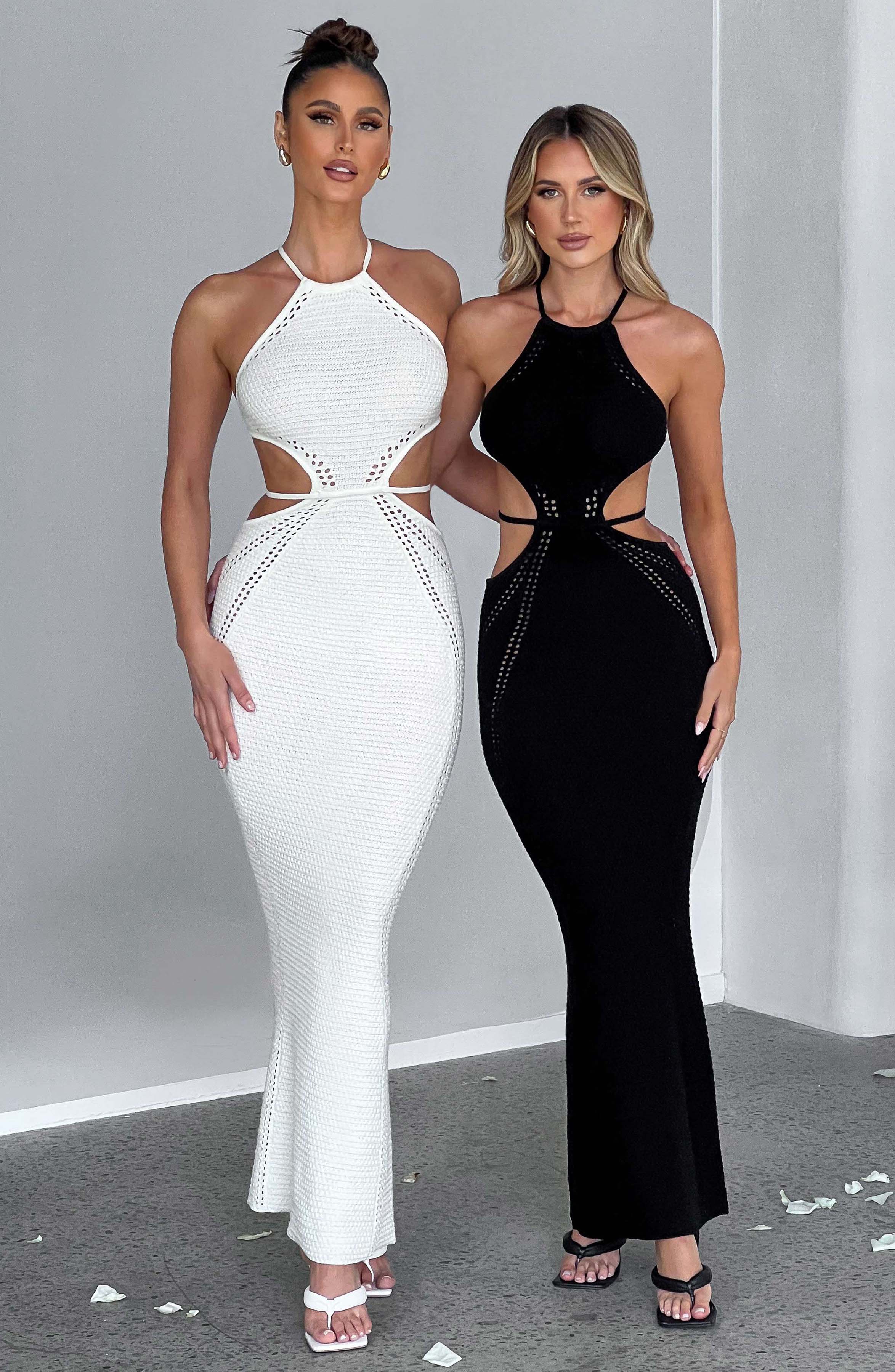 Maxi šaty Delia - bílé