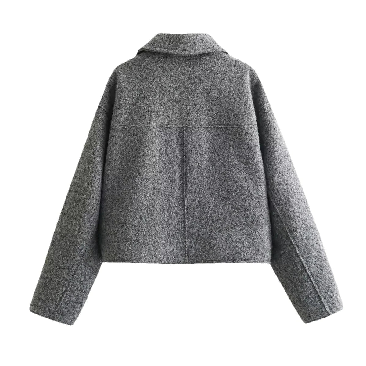 Woolen Short Jacket Polo