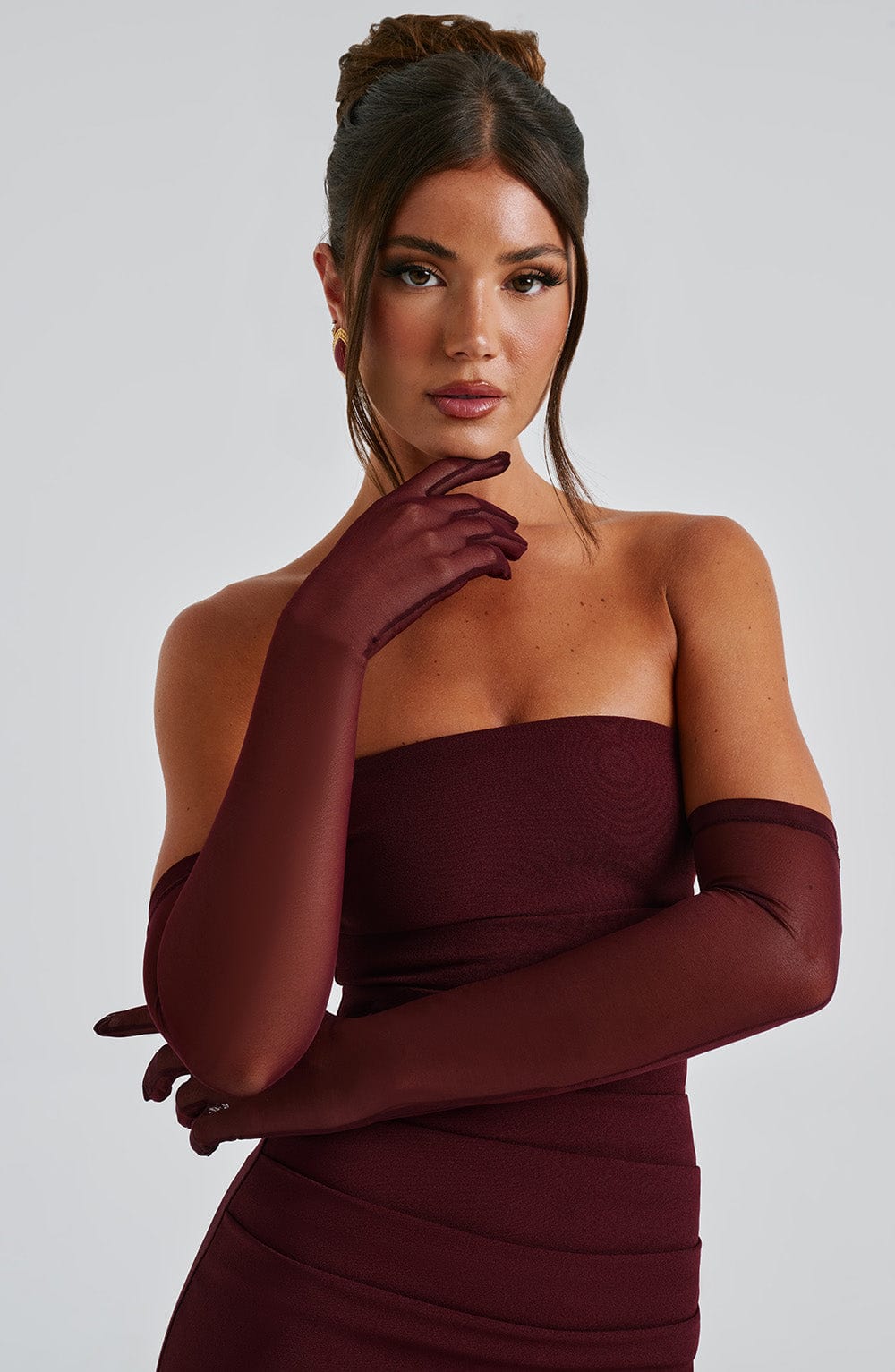 Eli Gloves - Cherry Lacquer