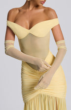 Rukavice Eli - citronové