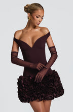 Rukavice Eli - švestkové