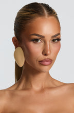 Náušnice Elvera - krémové