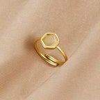 Ember Stone Gold Ring