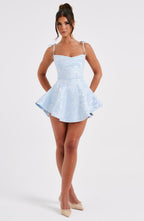 Overalové šaty Emmie - modré