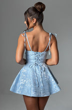 Overalové šaty Emmie - modré