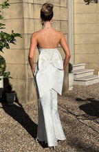 Maxi šaty Felicity - slonovinová