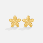 Flower Balloon Stud Earrings