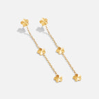 Flower Power Petal Drop Earrings