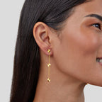 Flower Power Petal Drop Earrings