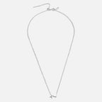 Forever Love & Letter Silver Necklace