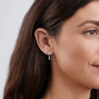 Francesca Water Drop Silver Earrings