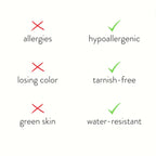 Gigi Crystal 18K Gold Hoop Earrings