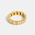 Gigi Square Crystal Ring