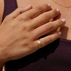 Gold Adaline Ring
