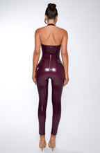 Harley Bodysuit - Cherry Lacquer