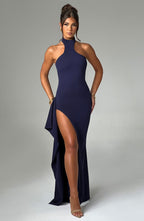 Maxi šaty Isadora - tmavě modré