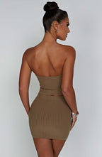 Minisukně Jaz - mokka