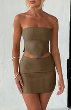 Minisukně Jaz - mokka