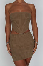 Minisukně Jaz - mokka