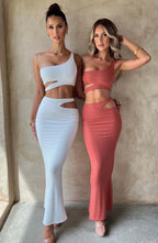 Maxi sukně Kaela - bílá