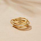 Layered Kaili Gold Ring