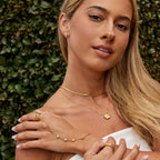 Lily Crystal Hoop Earrings