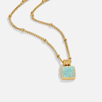 Lucia Green Pendant Necklace