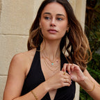 Lucia Green Pendant Necklace