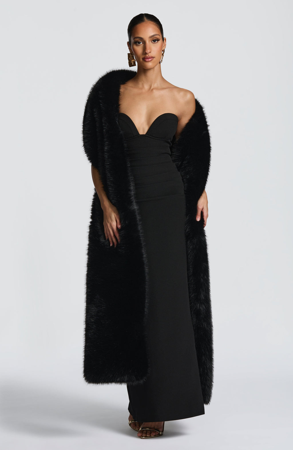 Šál Lulu - černý