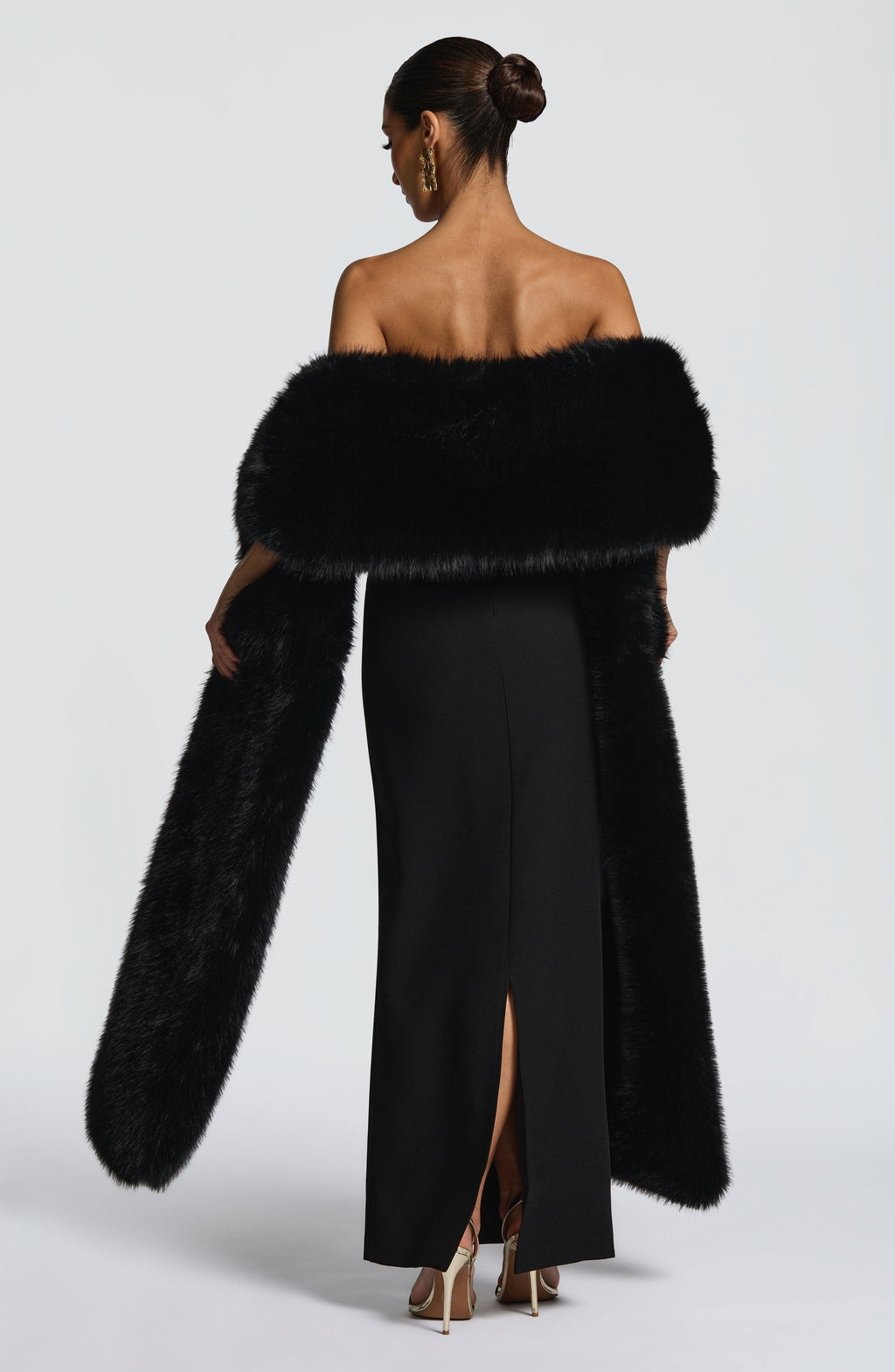 Šál Lulu - černý