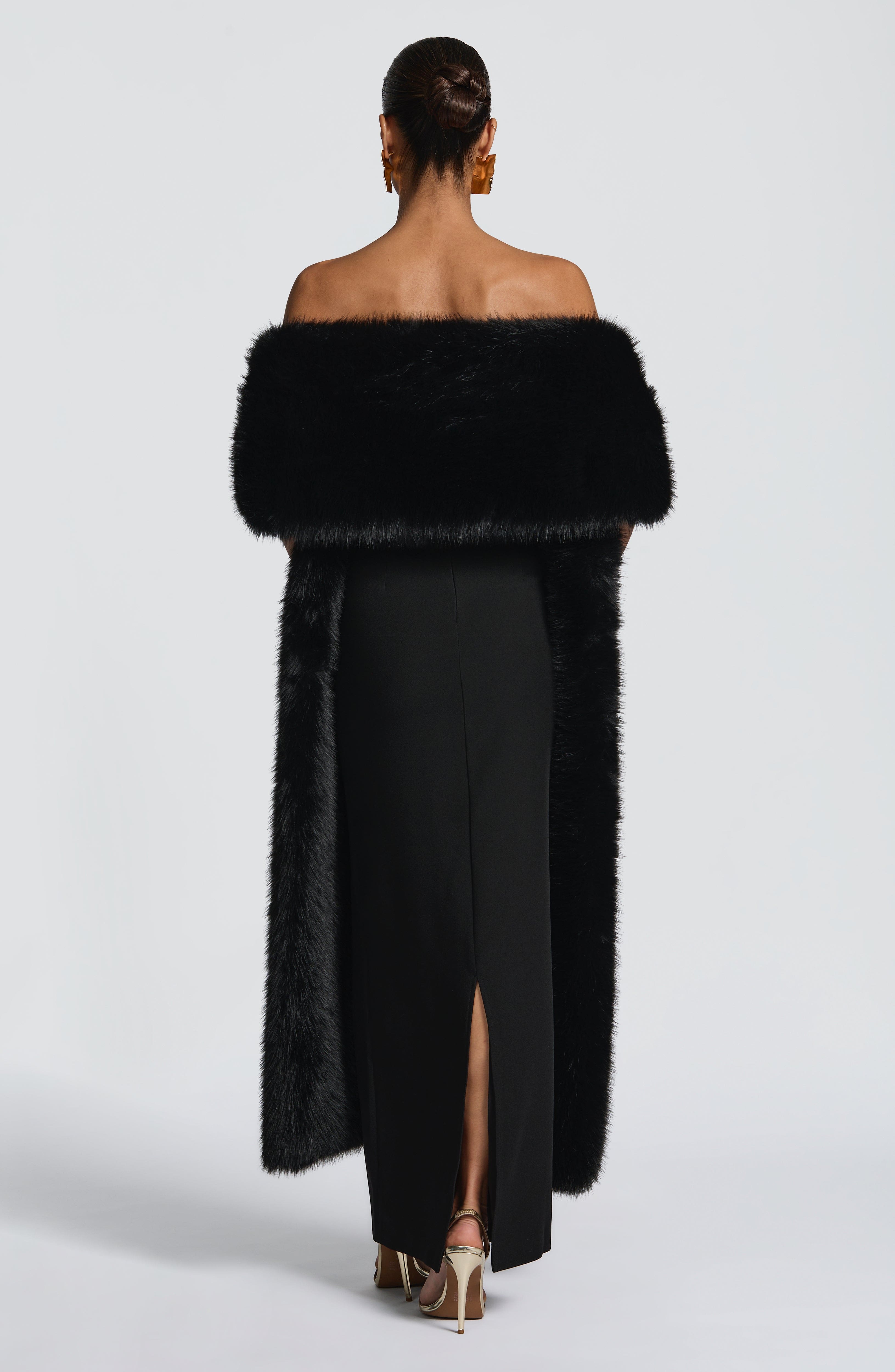 Šál Lulu - černý