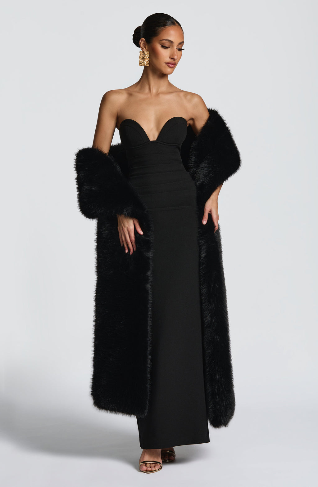 Šál Lulu - černý