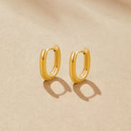 Madison Gold Hoop Earrings