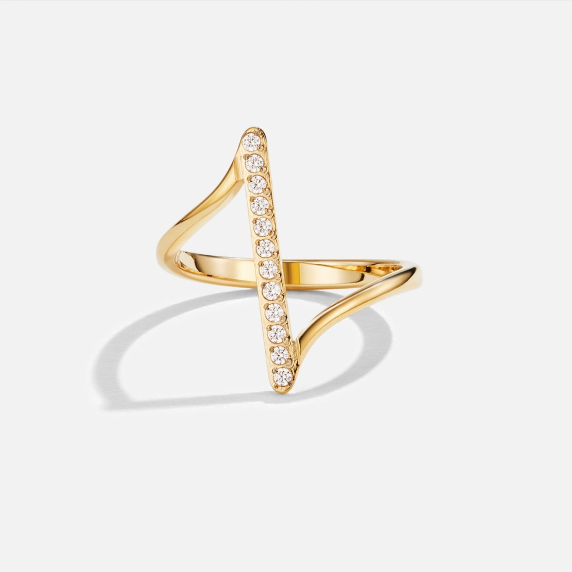 Mila Twisted Gold Ring