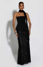 Šála Miya - černá