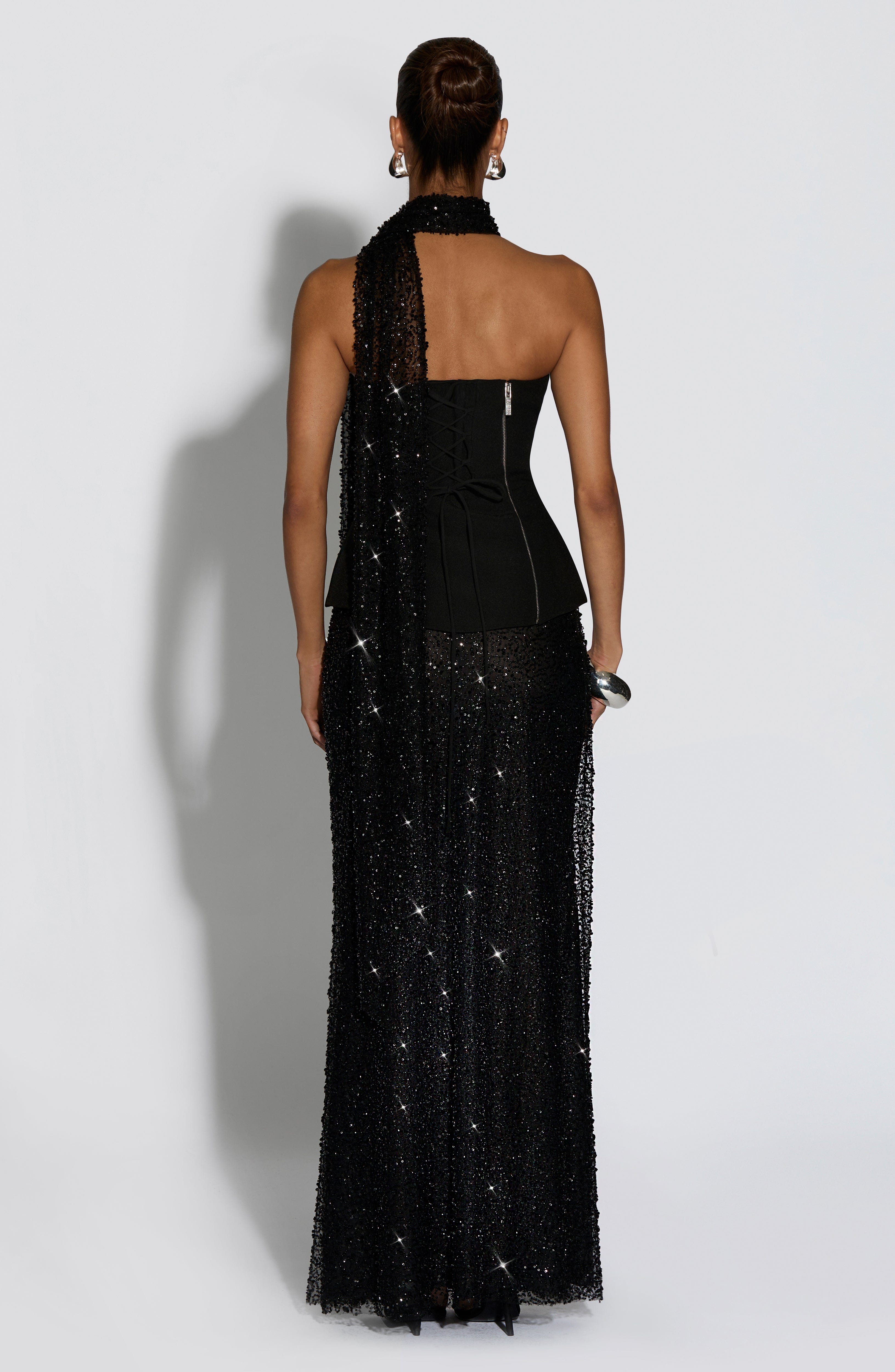 Šála Miya - černá