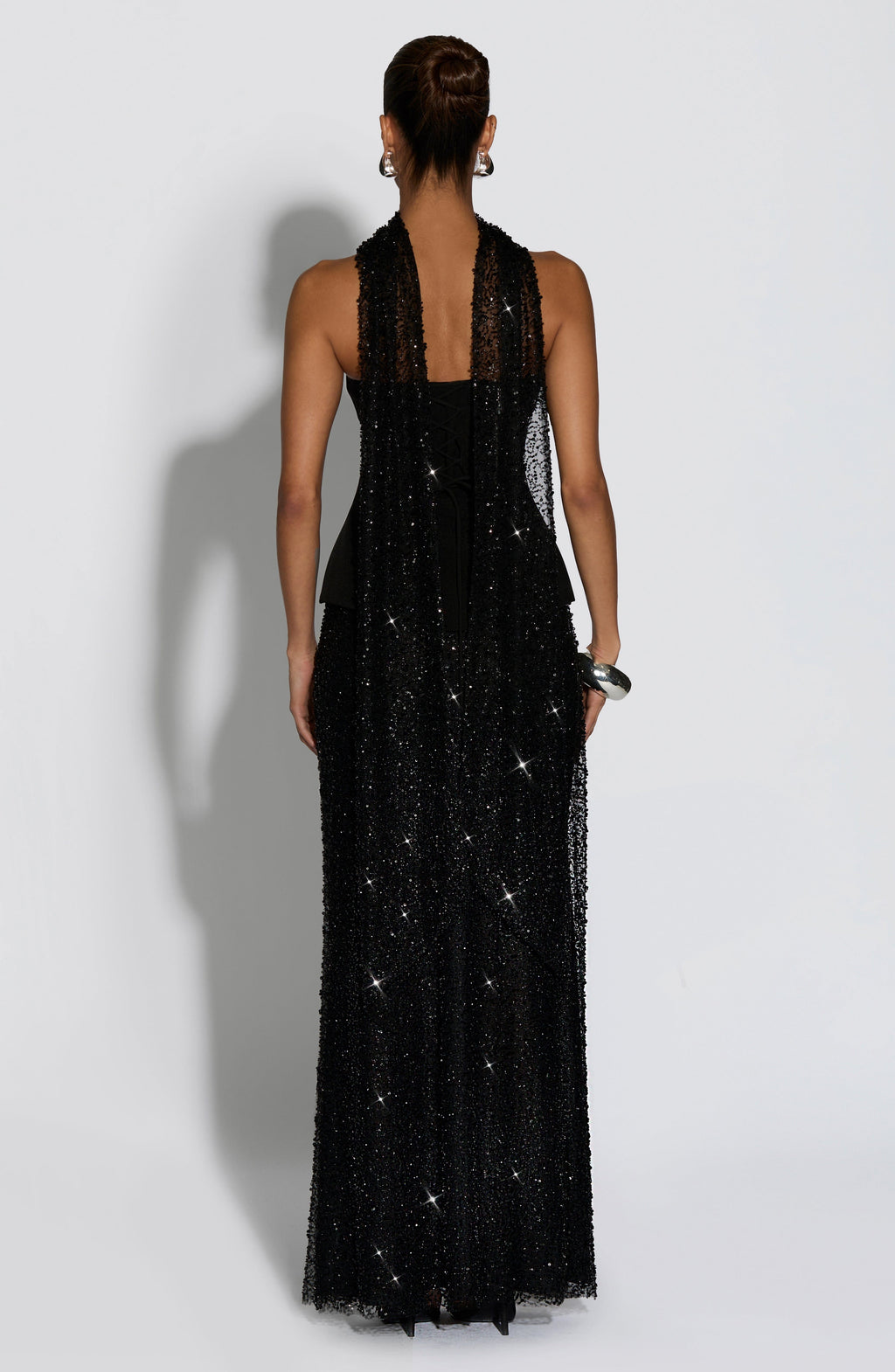 Šála Miya - černá