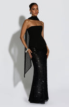 Šála Miya - černá