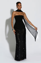 Šála Miya - černá