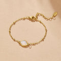 Moonstone Charm Bracelet