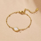 Moonstone Charm Bracelet