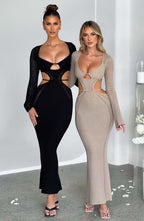 Maxi šaty Nadine - černé